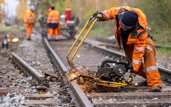 DB Bahnbau Gruppe - Oberbauschweißen