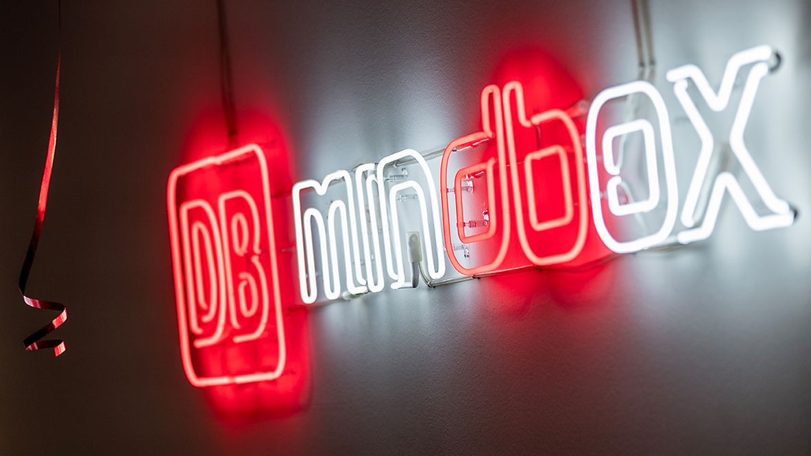 DB Mindbox Logo as a light